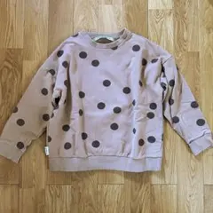 MINGO ドット柄 トレーナー　スウェット