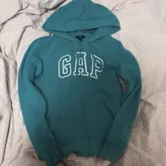 GAP 水色 フルジップパーカー