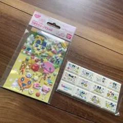 【即日出荷】たまごっちチョコブロックシール・たまもりしーるリフィル　2シート