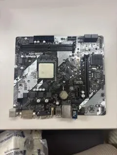 ASRock A320M-HDV マザーボード　ケース付き