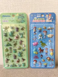 モンスターズ・インク & トイ・ストーリー プクプクシール 2シートセット