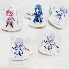 マギアレコード ダイカットボードクリップコレクションやちよいろはレナれん