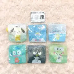サンリオキャラクターズ クリアポーチコレクション 全6種 フルコンプ