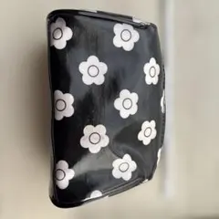 花柄 合成皮革ポーチ　Mary Quant