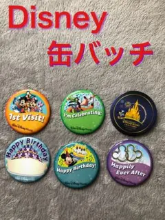 Walt Disney World Resort　缶バッチ　ディズニー