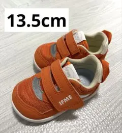 イフミー IFMEスニーカー オレンジ 13.5cm