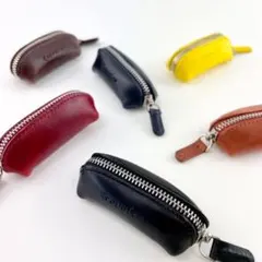 ⭐️小銭入れ 極小 本革 コインケース 本皮 YKKメンズ レディース ブラウン