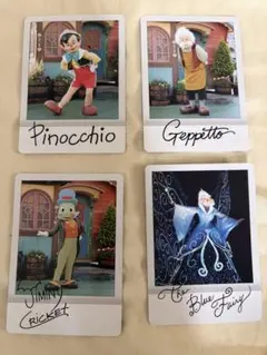東京ディズニーリゾート コレクションカード ピノキオ セット サイン