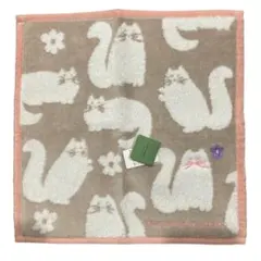 猫柄タオルハンカチ kate spade ケイトスペード