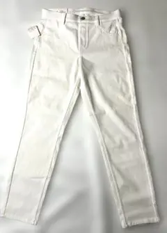 【新品】ユニクロ　クロップドレギンスパンツ　ドライ　Sサイズ　ホワイト