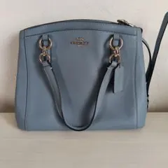 COACHコーチ 2wayバッグ ミネッタ クロスボディF57847 ブルー