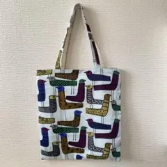 minä perhonen トートバッグ　mingling　ライトブルー　A4可