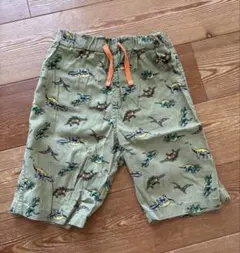 恐竜柄ハーフパンツ 130cm 子供服