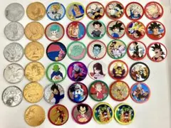 ドラゴンボールZ　スナック　おまけ　メンコ　43枚　S&B キラ