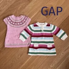 ギャップ GAP ワンピース 女の子 70 2枚セット