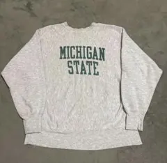 お*う様 80s champion リバースウィーブ USA製 L トリコ 染み