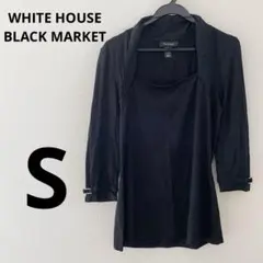 F-2-116 WHITE HOUSE BLACK MARKET ブラックS