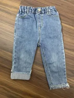 petit main デニムパンツ 90cm