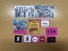 timelesz FAM 集合トレカ&ステッカーセット
