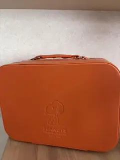 スヌーピー PEANUTS Trunkcaseトランクケース オレンジ