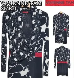 VIVIENNE TAM 長袖 ワンピース 総柄 ヴィヴィアン ARCHIVEのサムネイル