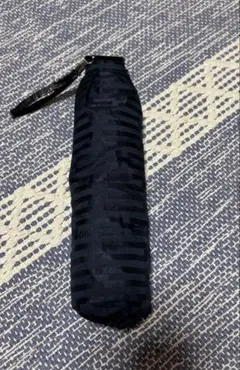 DAKS ダックス メンズ 折り畳み傘 ブラック カバー付き