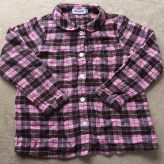 緊急値下げ！miki house ネルシャツ 110