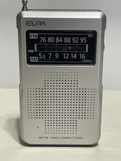 エルパ ELPA AM／FMコンパクトラジオ ER-C67F - メルカリ