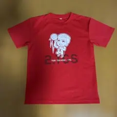 YUKI TOGASHI PG Tシャツ レッドのサムネイル