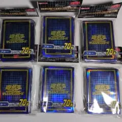 遊戯王 デュエリストカードプロテクター スリーブ ブルー 2021 6個セット