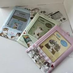 モフサンド mofusand 【クリアカードケース】3種セット