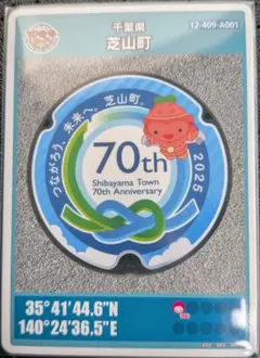 マンホールカード 芝山