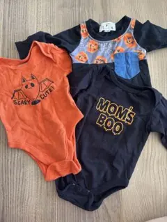 ハロウィン ロンパース 3枚セットのサムネイル