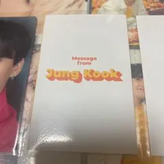 【公式】Butter メッセージカード ジョングク