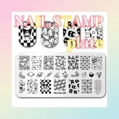 ネイルスタンプ　プレート　シート　スタンピング ネイル サンリオ
