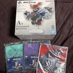 一番くじ GQuuuuuuX 機動戦士Gundamジークアクス Ａ賞、Ｆ賞セット