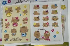 サンリオ　日焼けキティ　シールステッカーセット