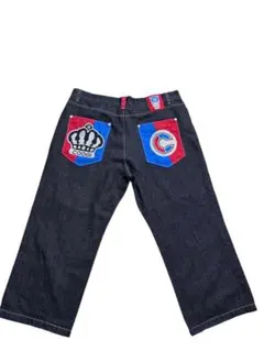 COOGI 刺繍デニム　B系HIPHOP 激レアW40のサムネイル