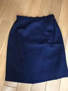 レディースタイトスカート(M) W64 ウール