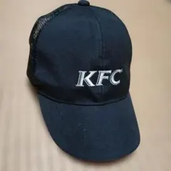 KFC クルーキャップ　 サイズL　ブラック　刺繍ロゴ