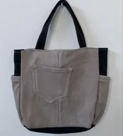 ハンドメイド リメイクトートバッグ