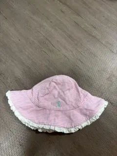 Ralph Lauren ベビー帽子 3-6ヶ月 ピンク