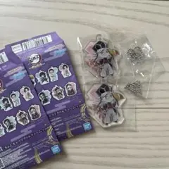 鬼滅の刃 一番くじ F賞 きゅんキャラアクリルチャーム 童磨2点セット