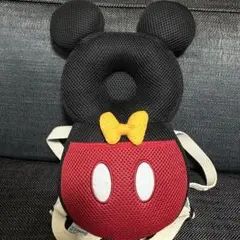 転倒防止　リュック　ミッキー　ごっつん防止　ヘッドガード　メッシュクッション