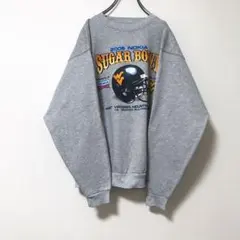 US古着 スウェット スーパーボール グレー 裏起毛