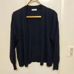 Afternoon Tea WARDROBE 長袖 カーディガン ネイビー