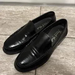ブラックレザー ローファー