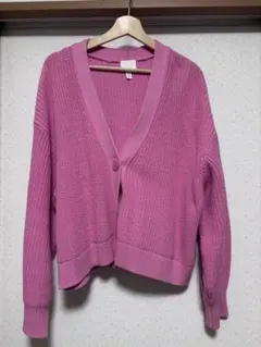 ピンク カーディガン H＆M