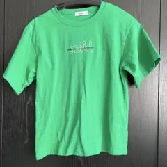 x-girl グリーン Tシャツ 140