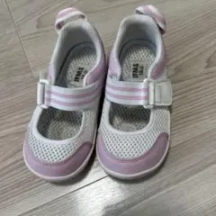 イフミー　メッシュ ピンク 上履き 15.0cm